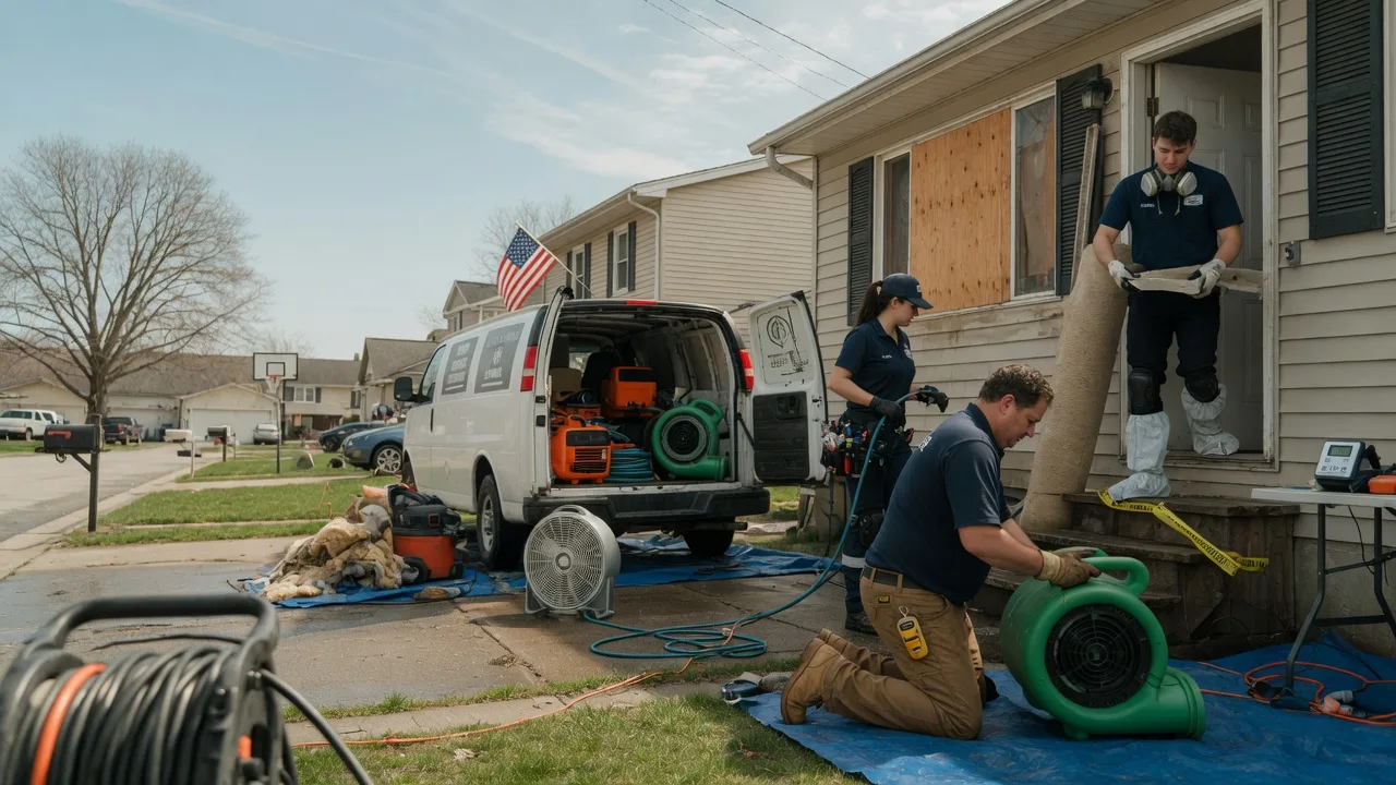 Water Damage Restoration in The Colony, TX near me